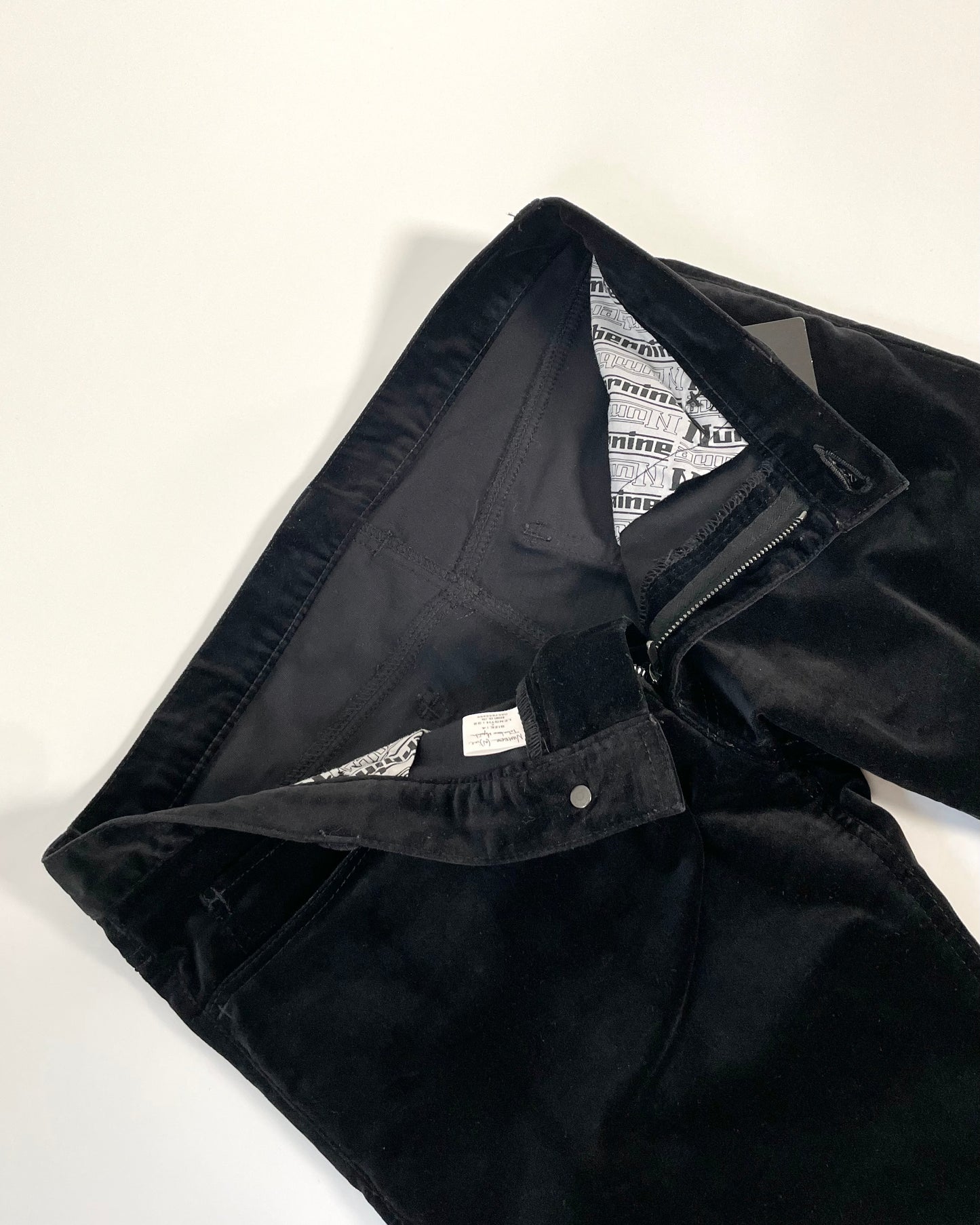 SS 05 Velvet Bondage Pants