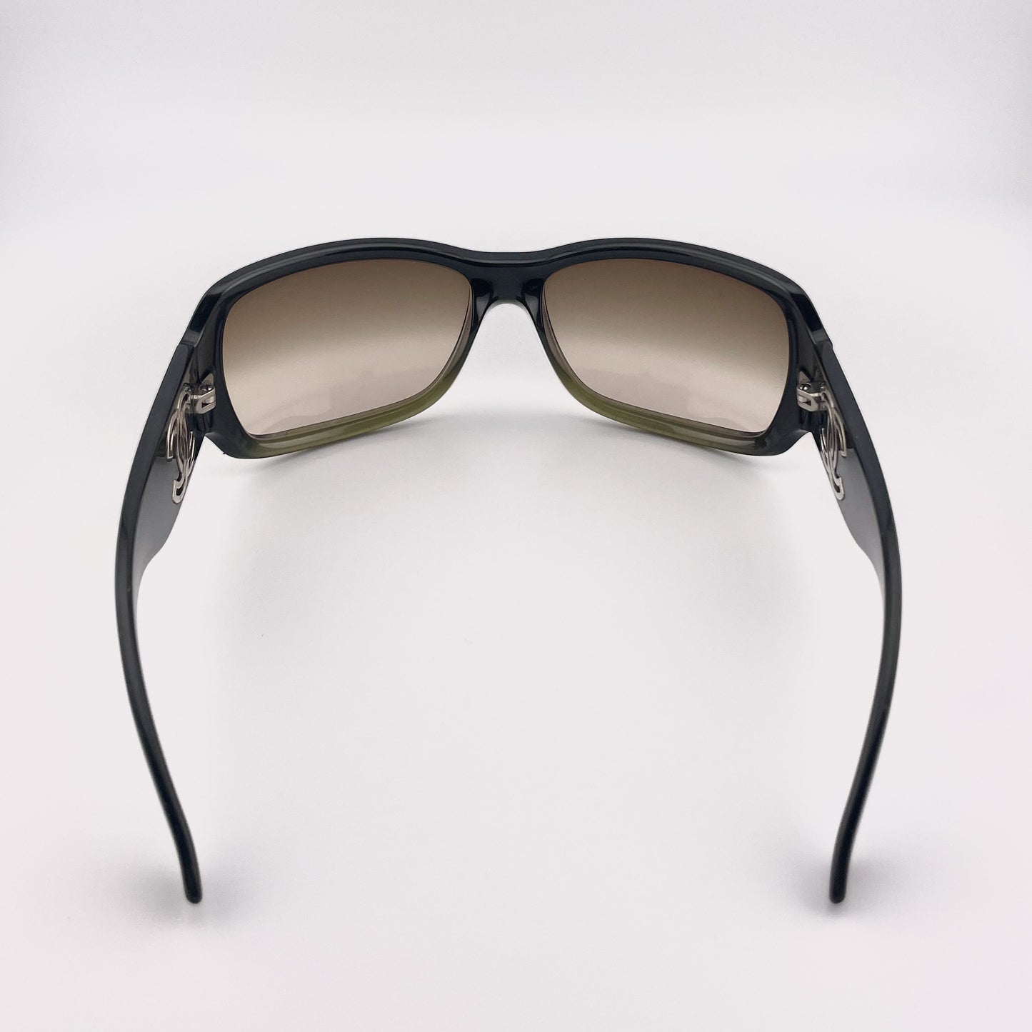 Black Square CC Logo Sunglasses