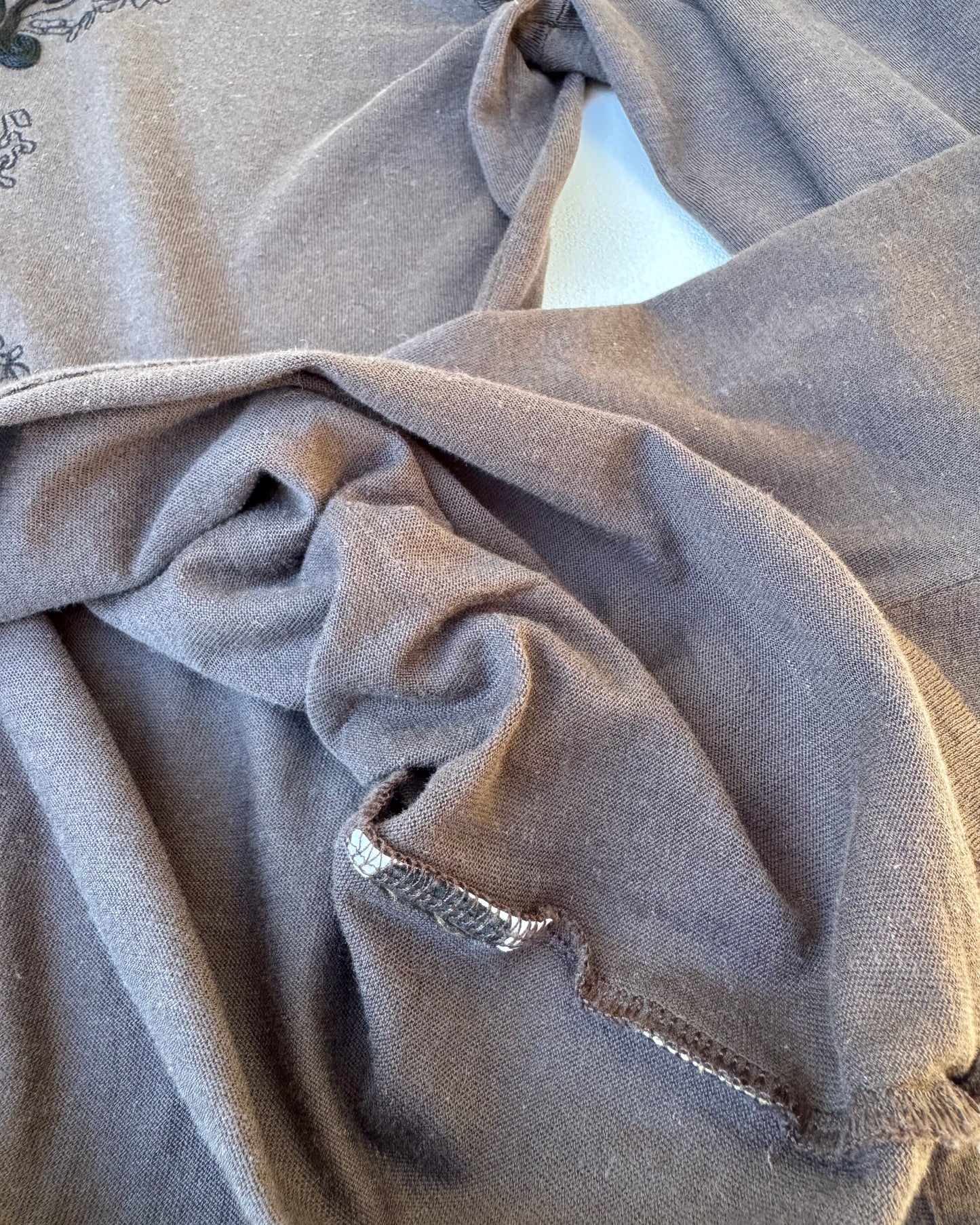 Girafe Collar Long Sleeves Tee