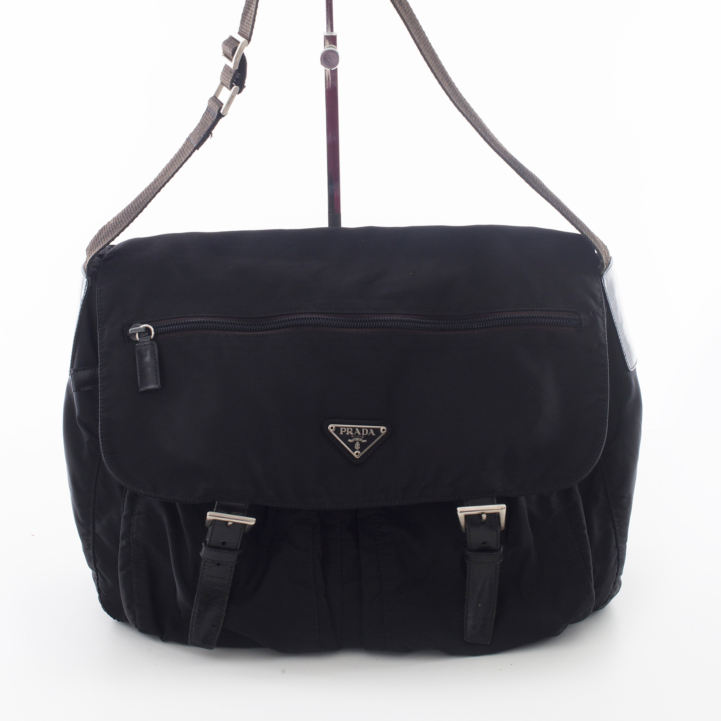 Nylon Messenger Bag