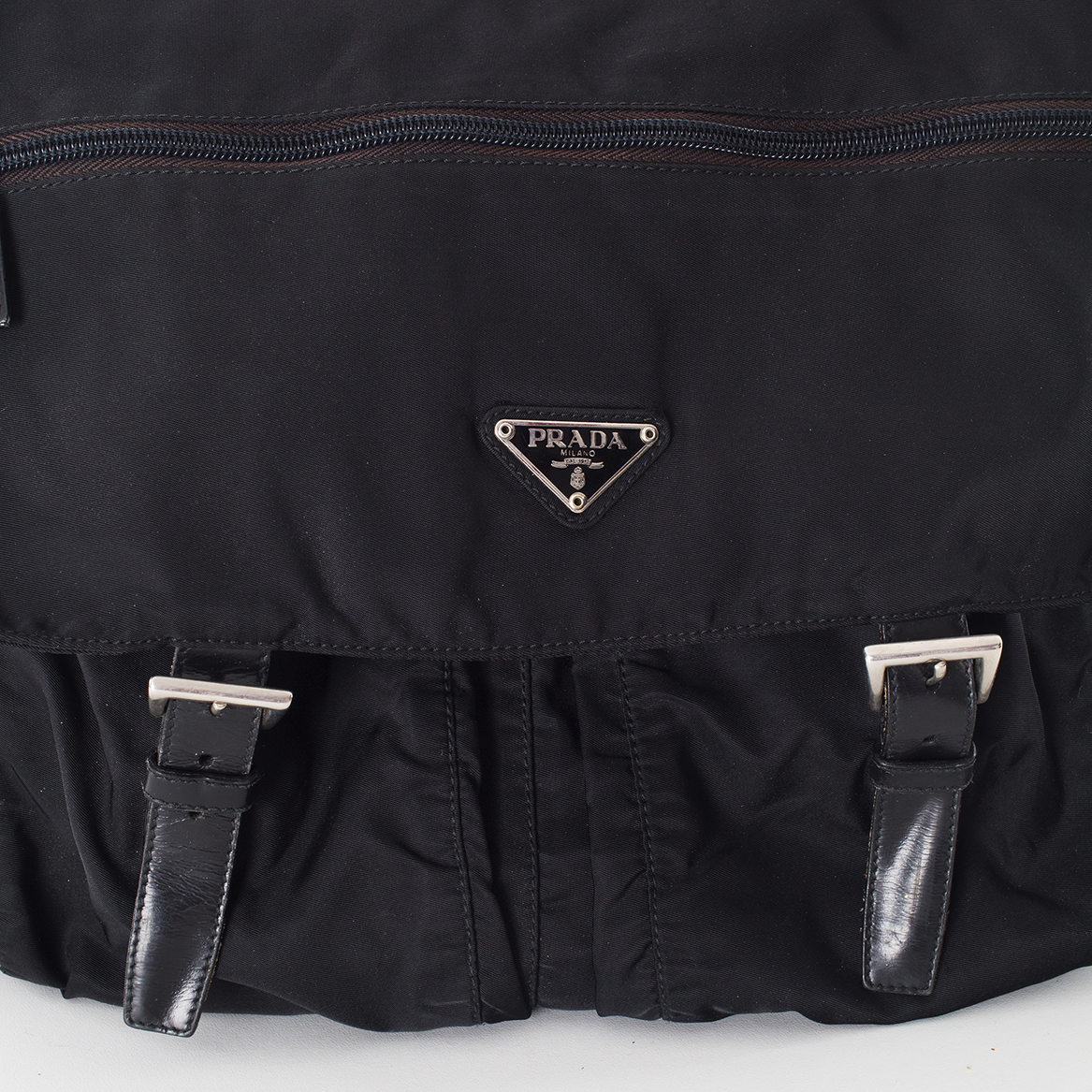 Nylon Messenger Bag