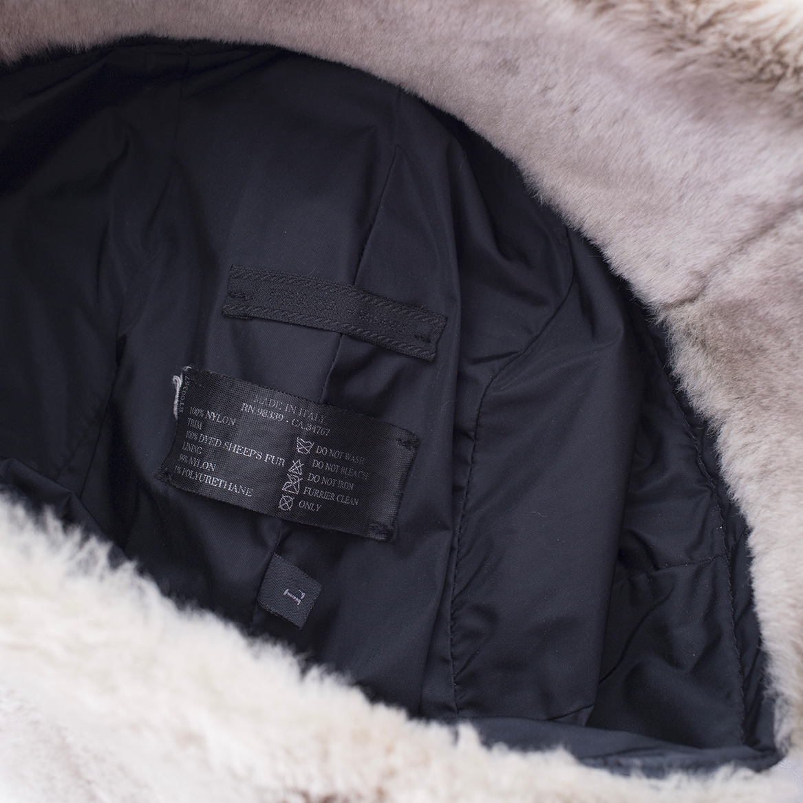 Black Nylon Chapka