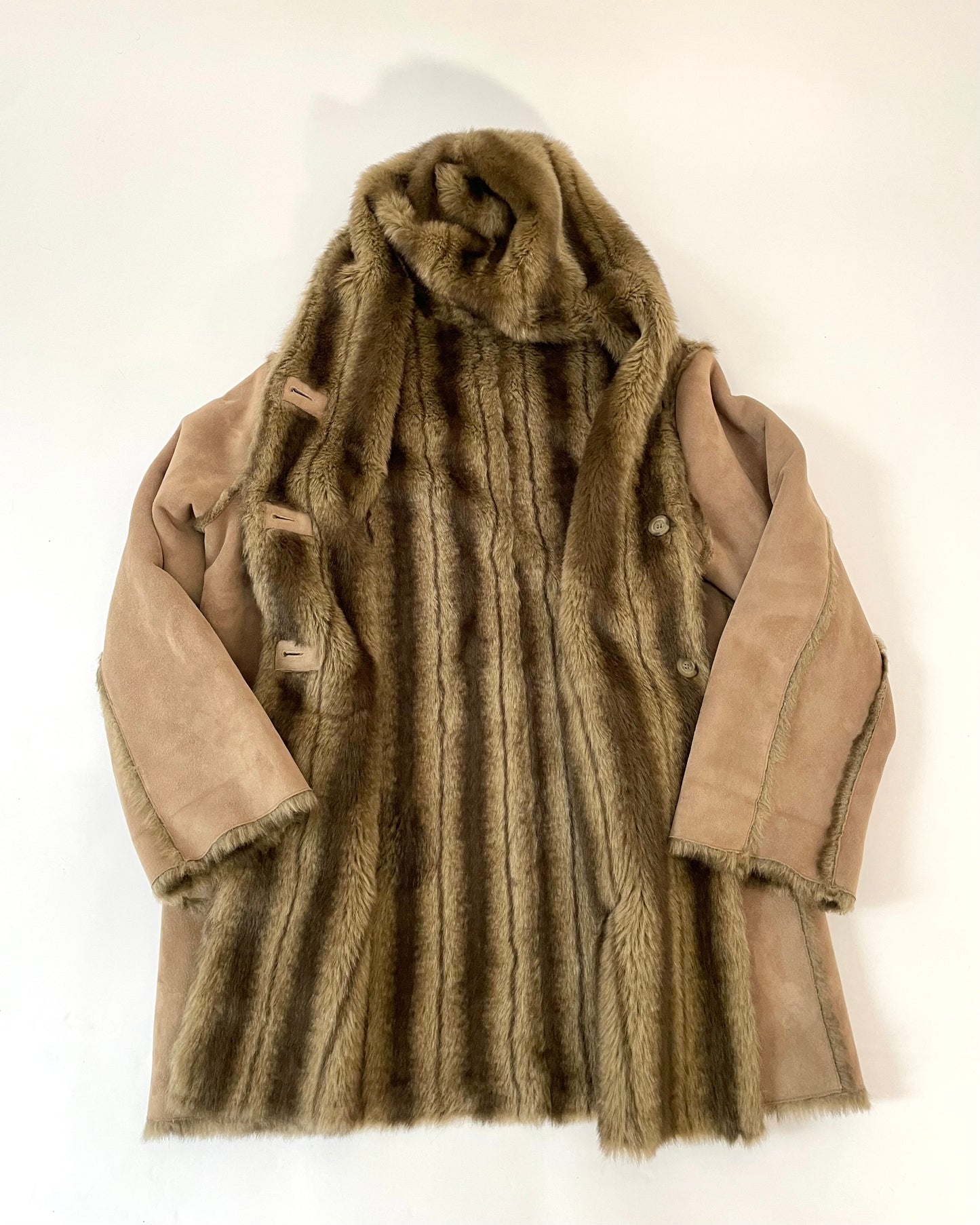 2000's Reversible Faux Fur Coat