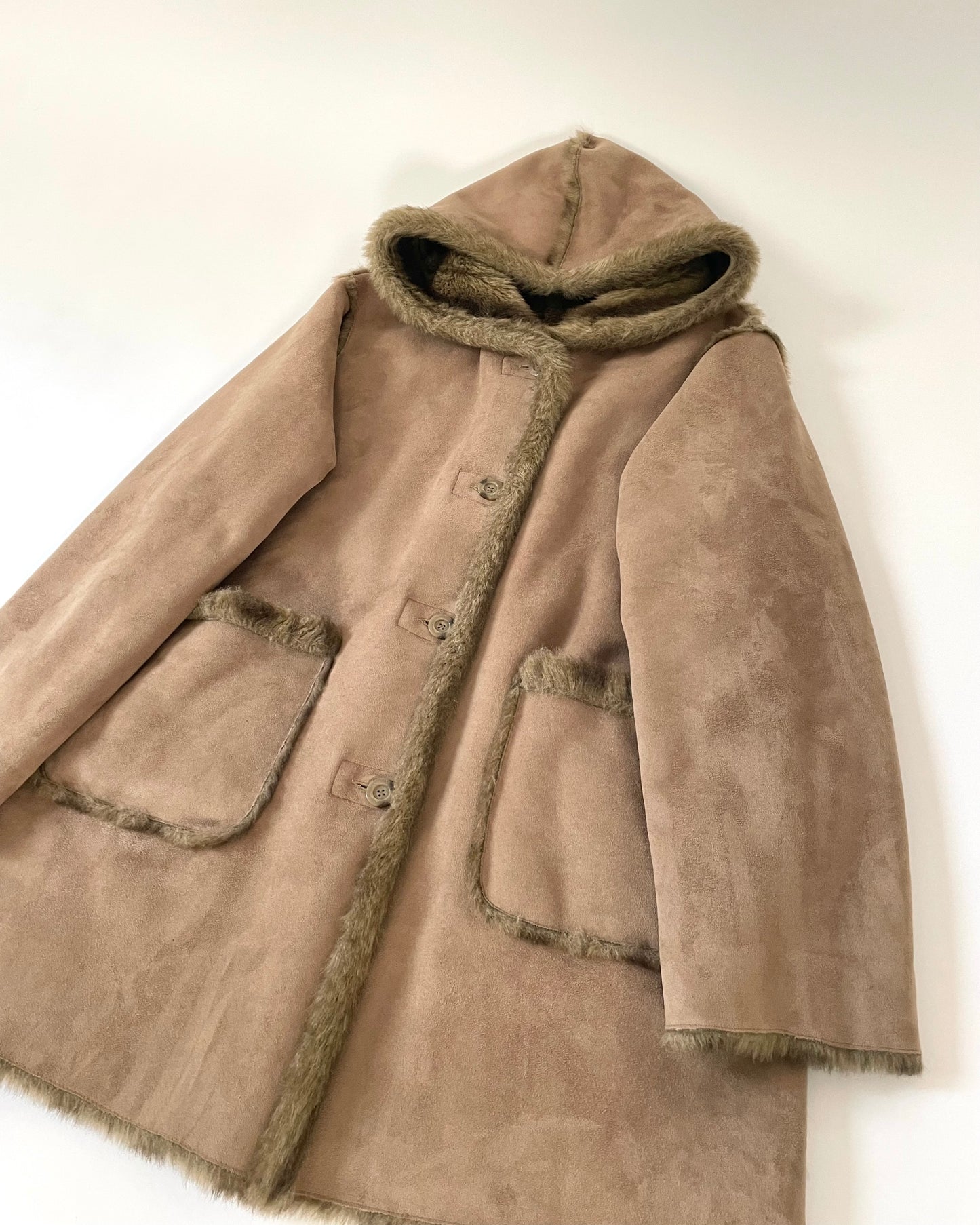 2000's Reversible Faux Fur Coat