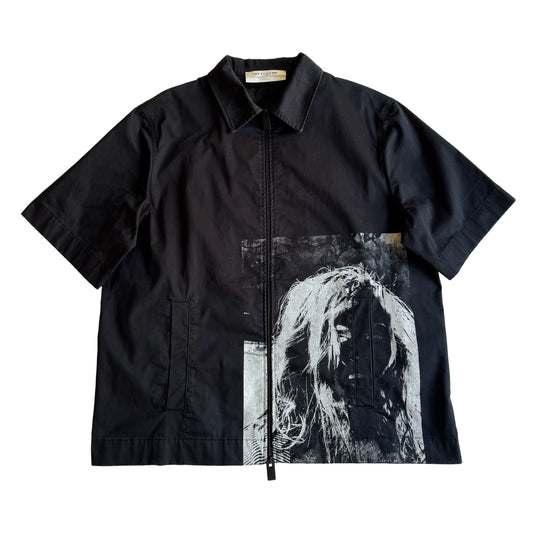 S/S 22 Zipped Printed Shirt