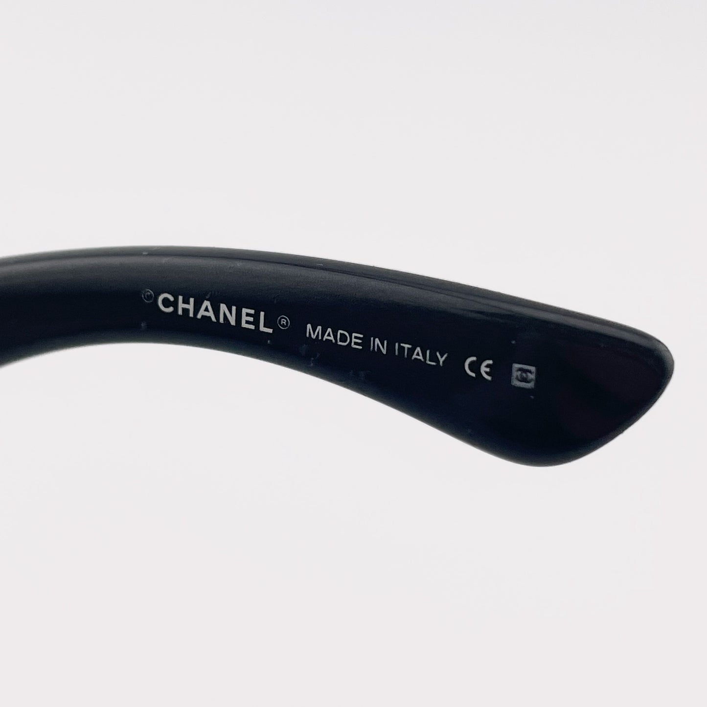 Black Square "CC" Logo Sunglasses