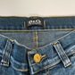 Strassed Logo Cropped Jeans