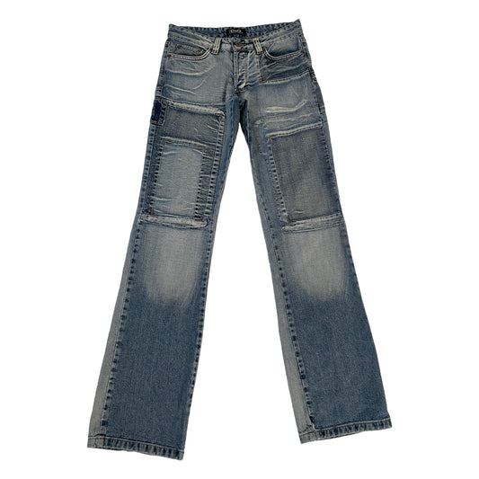2000's Patchwork Jeans
