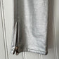 S/S 20 Silver Zipped Pants