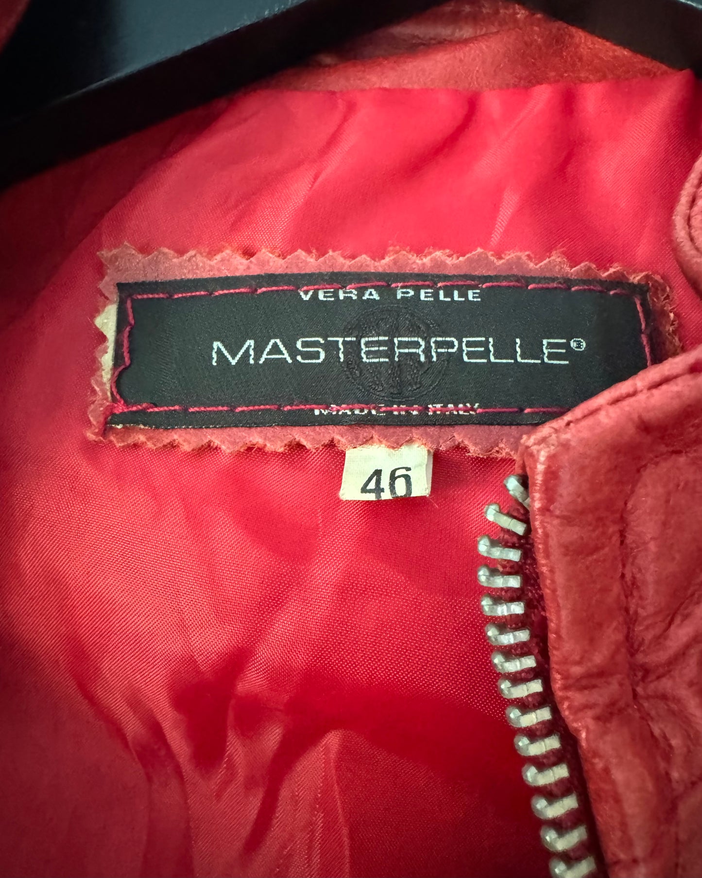 Red Biker Jacket