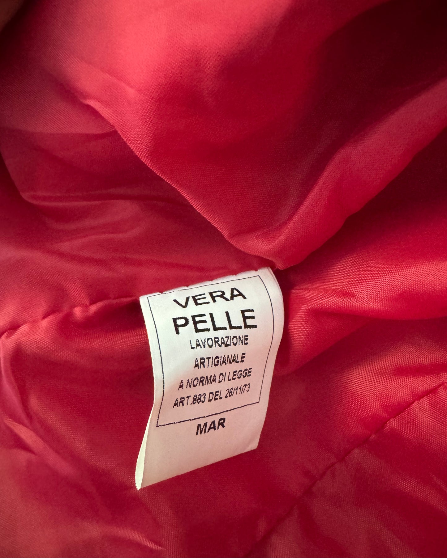 Red Biker Jacket