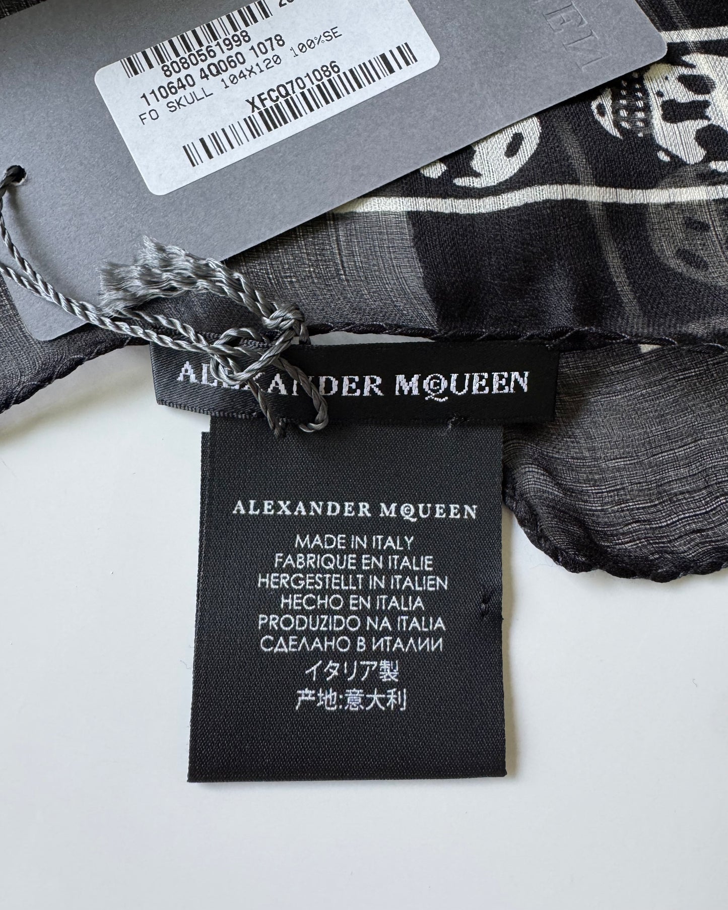 Classic Skull Scarf