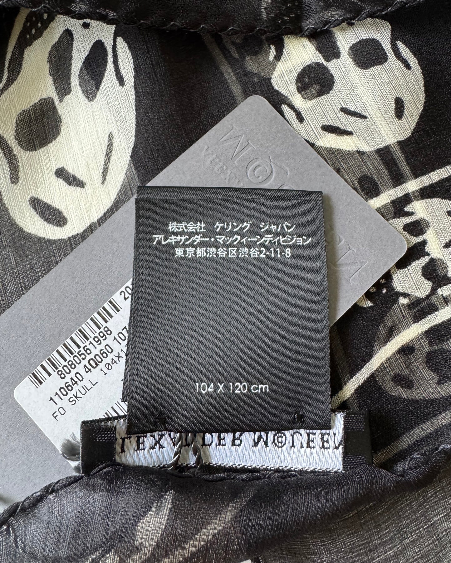 Classic Skull Scarf