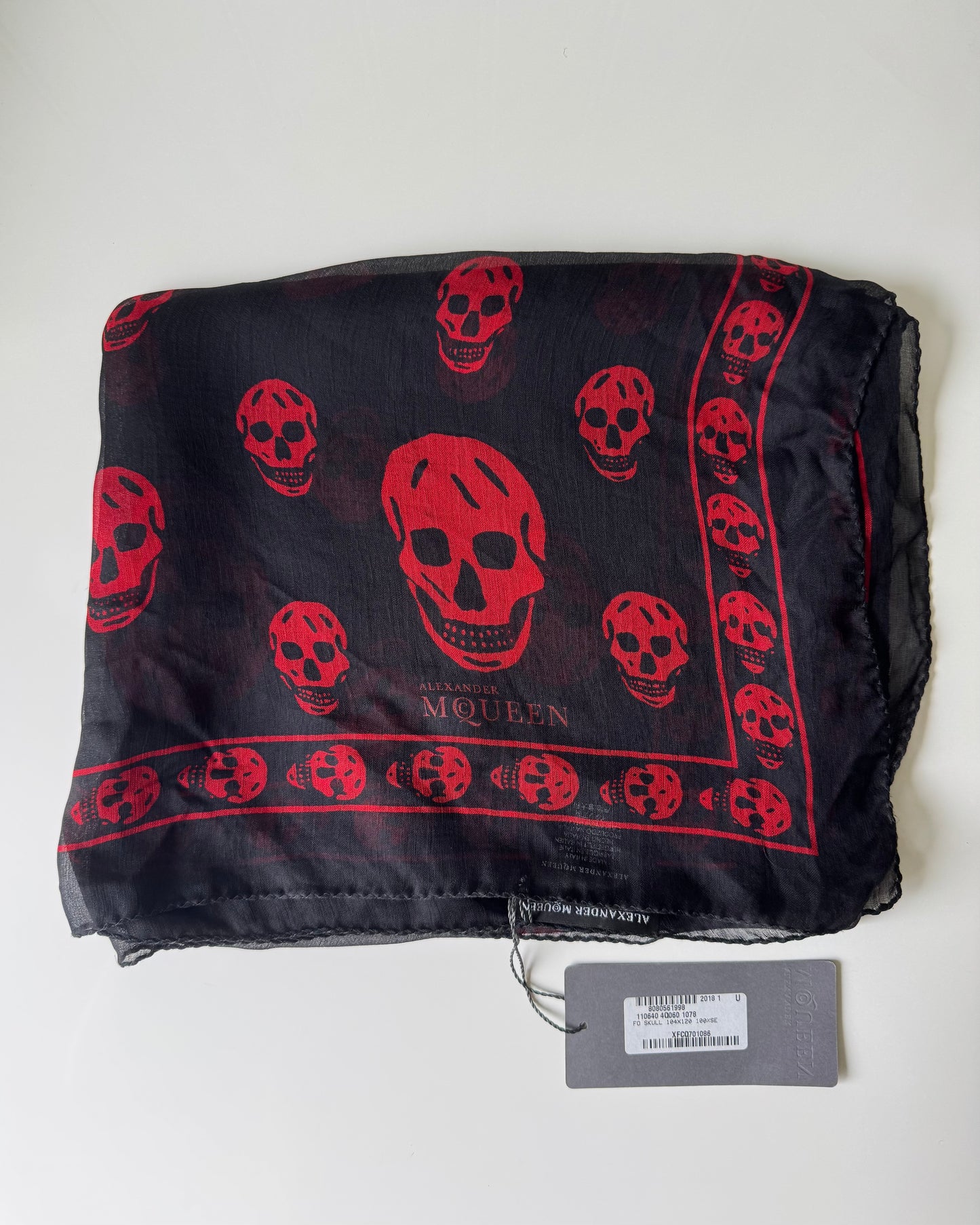 Classic Skull Scarf