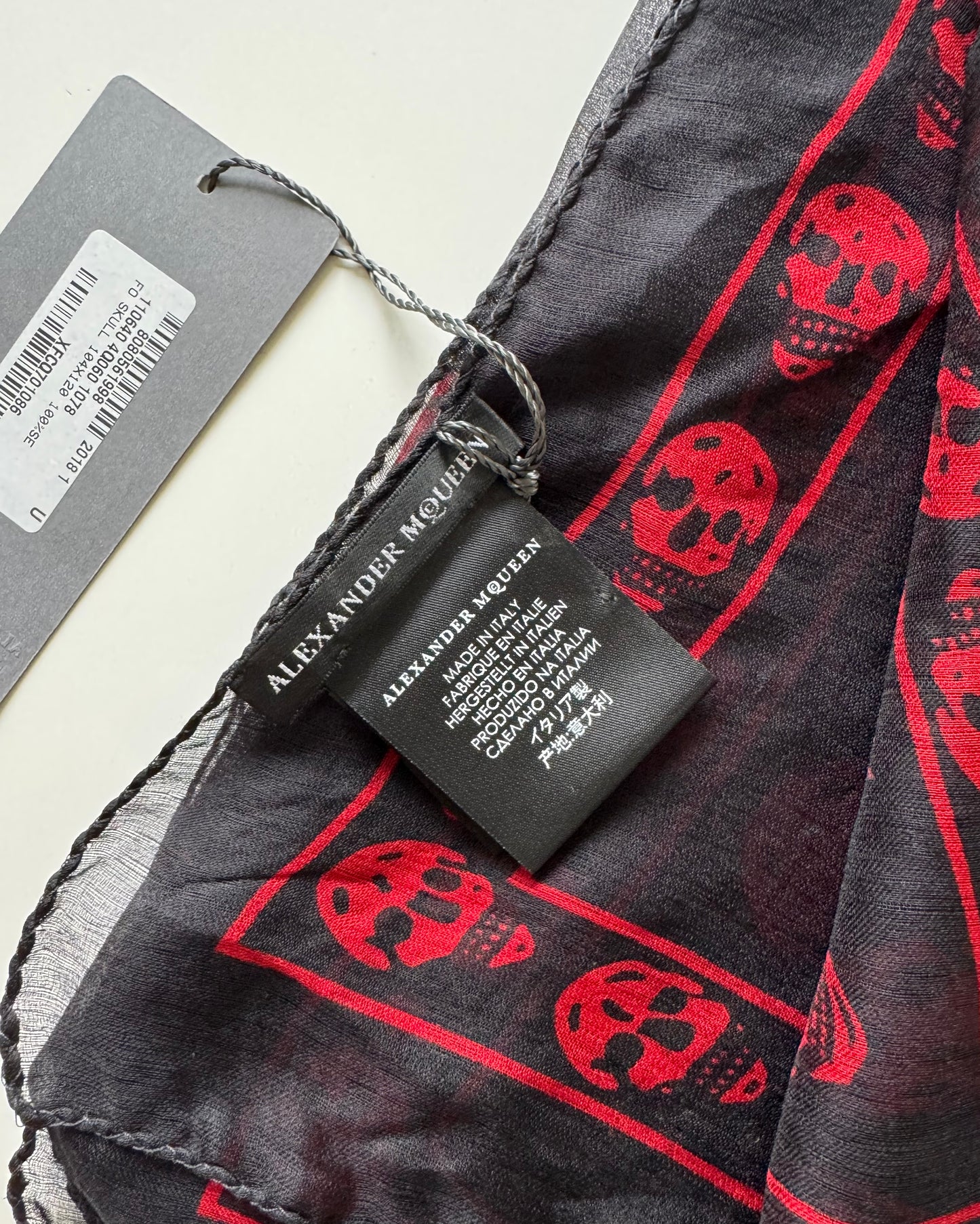 Classic Skull Scarf