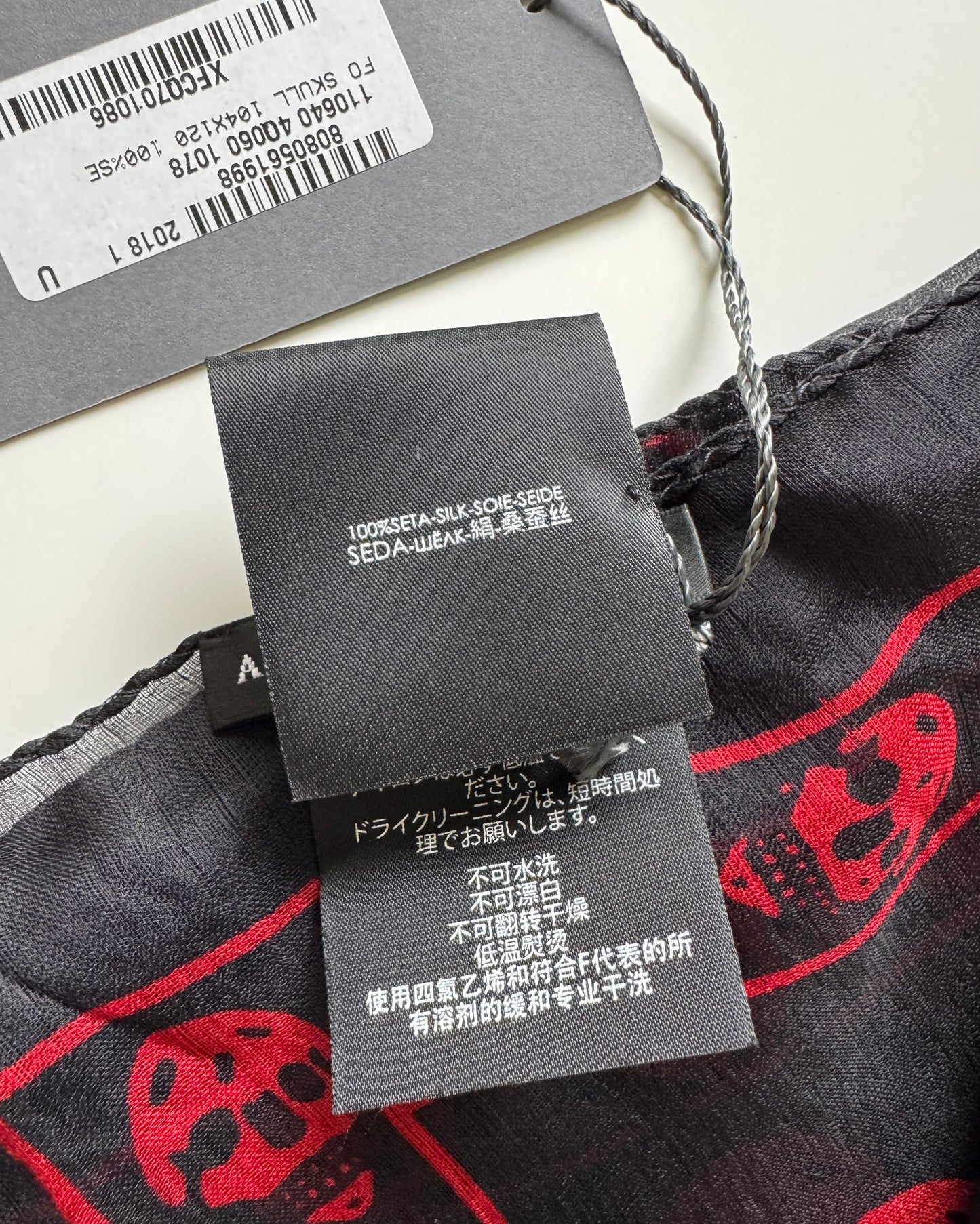 Classic Skull Scarf