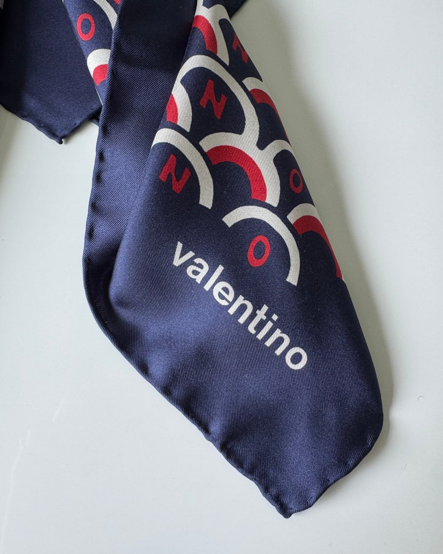 S/S 19 Logo Print Silk Scarf