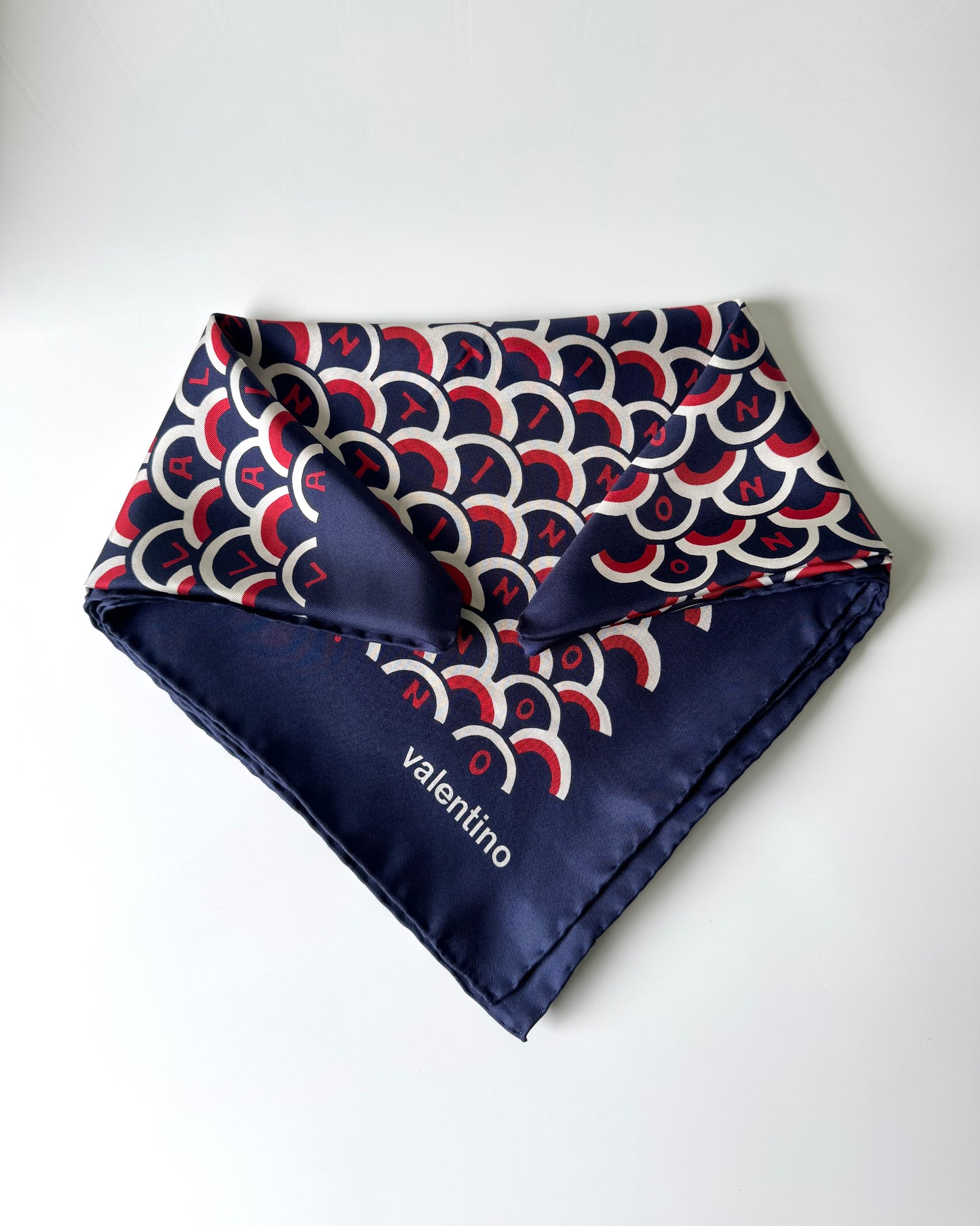 S/S 19 Logo Print Silk Scarf