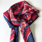 S/S 19 Bandana Print Silk Scarf