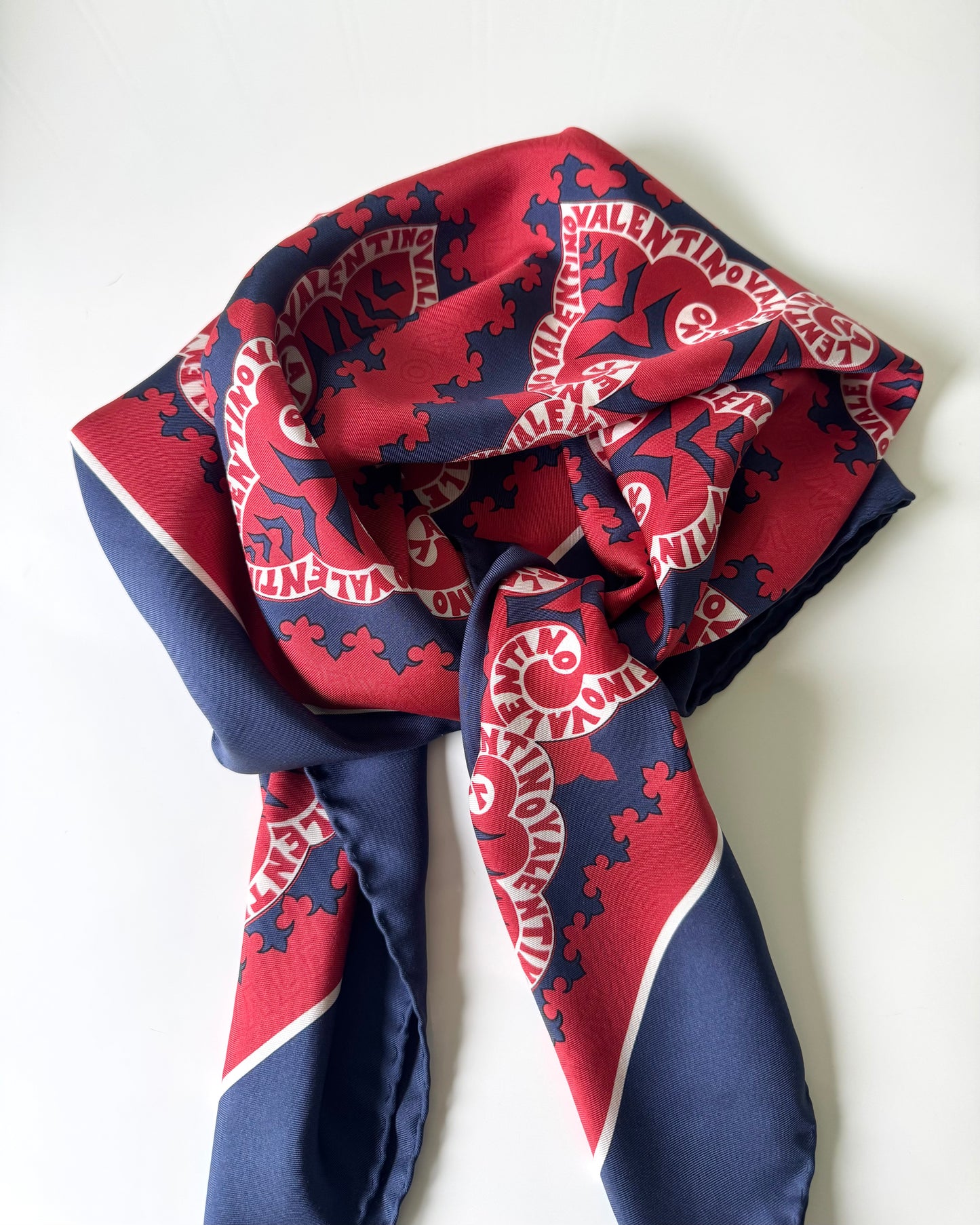 S/S 19 Bandana Print Silk Scarf