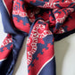 S/S 19 Bandana Print Silk Scarf
