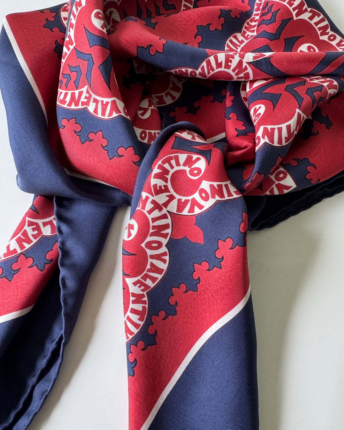 S/S 19 Bandana Print Silk Scarf