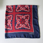 S/S 19 Bandana Print Silk Scarf