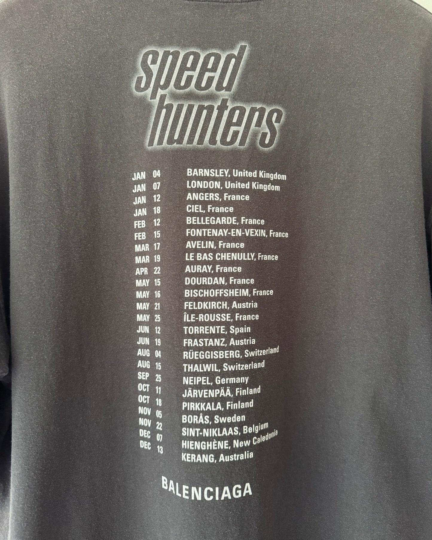 F/W 18 Speed Hunters Tour Tee