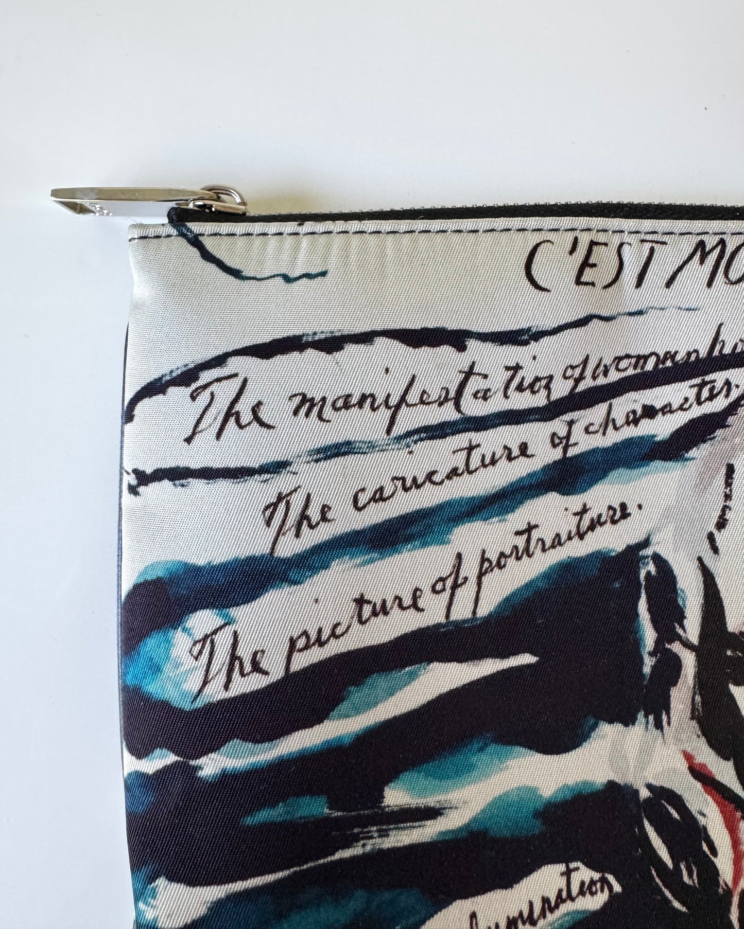 F/W 19 Raymond Pettibon Canvas Pouch