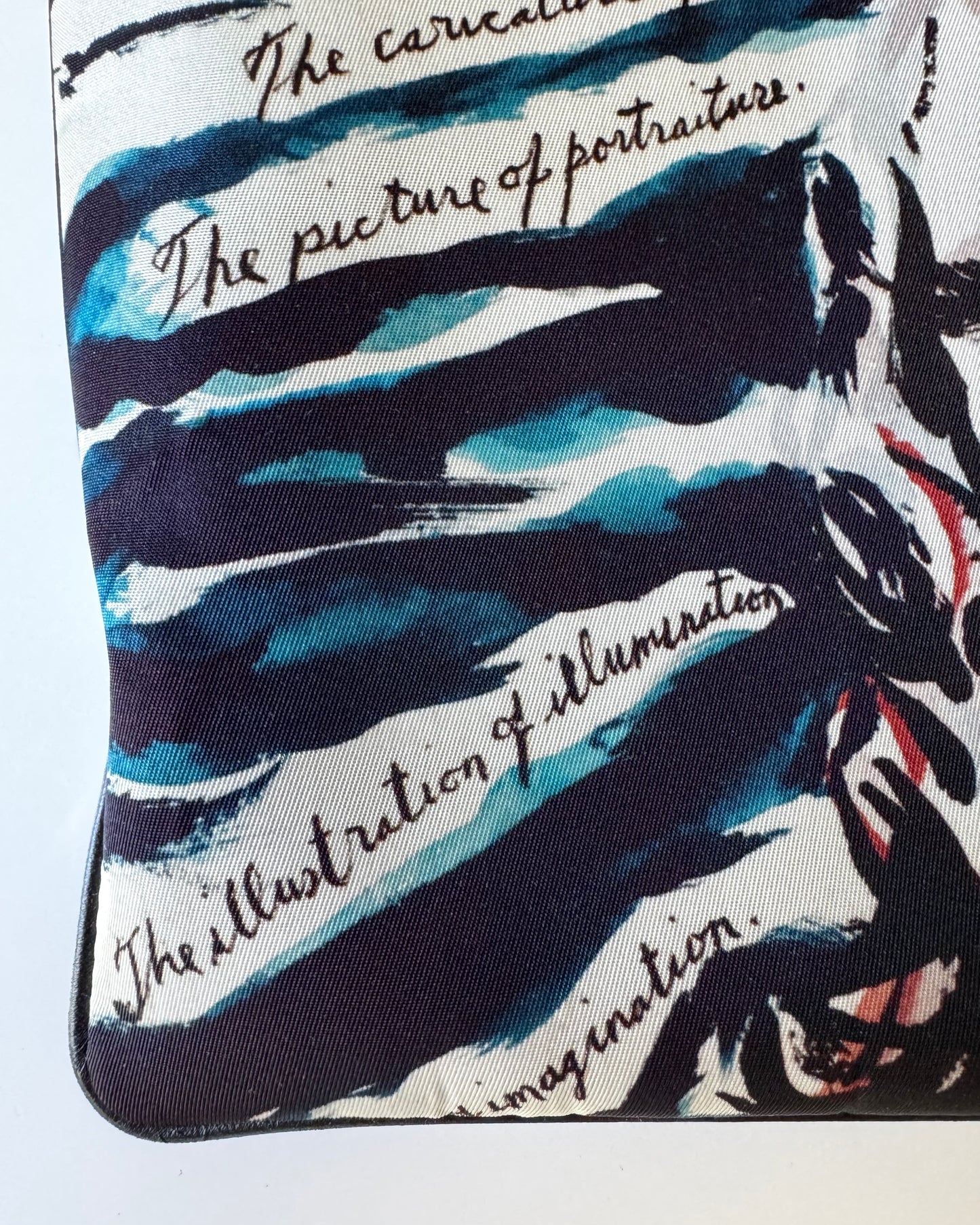 F/W 19 Raymond Pettibon Canvas Pouch