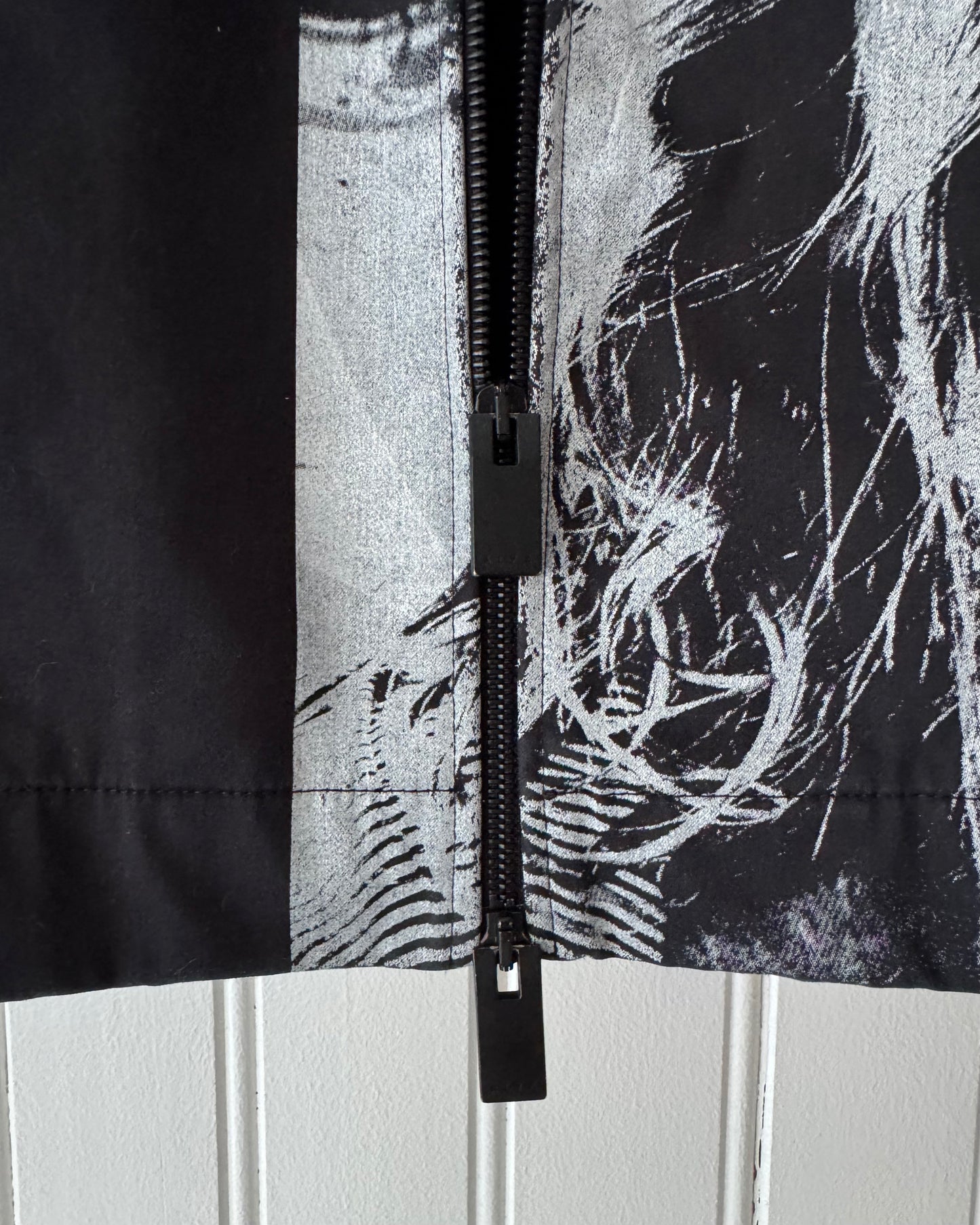 S/S 22 Zipped Printed Shirt