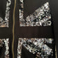 Cross Sequin Hoodie