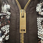 Cross Sequin Hoodie