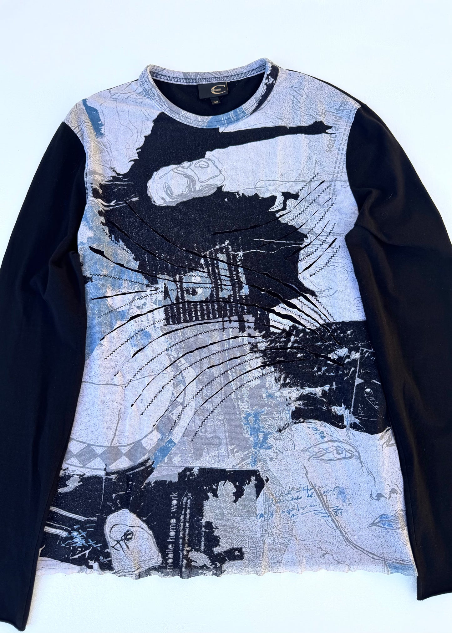 Art Printed Long Sleeves Tee