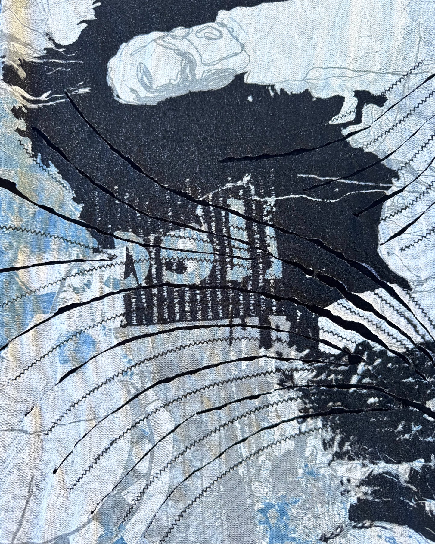 Art Printed Long Sleeves Tee