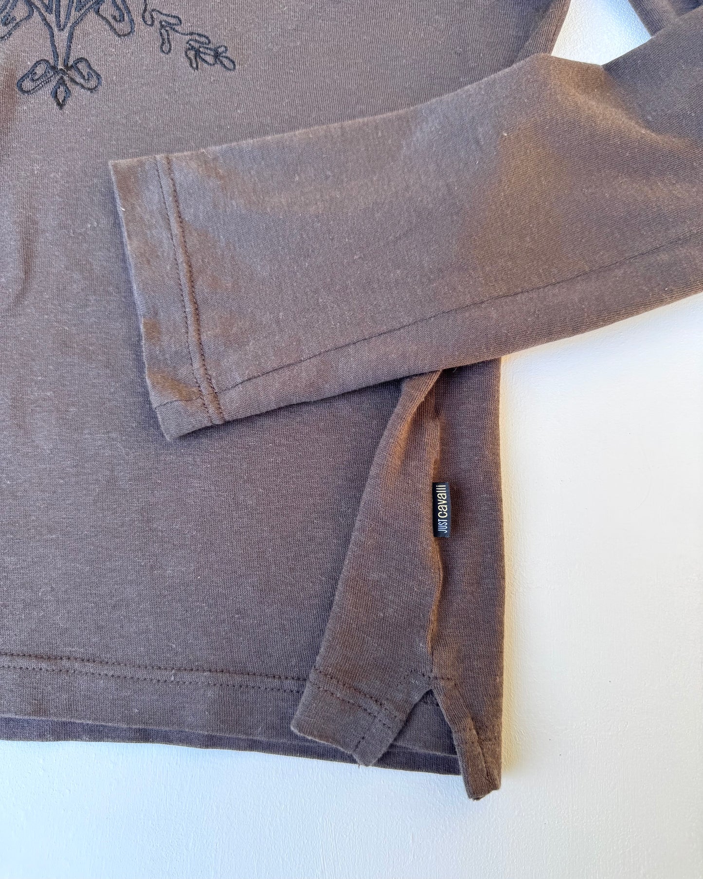 Girafe Collar Long Sleeves Tee