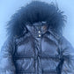 Light Faux Fur Puffer Jacket
