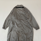 SS 19 Silver Nylon Raincoat