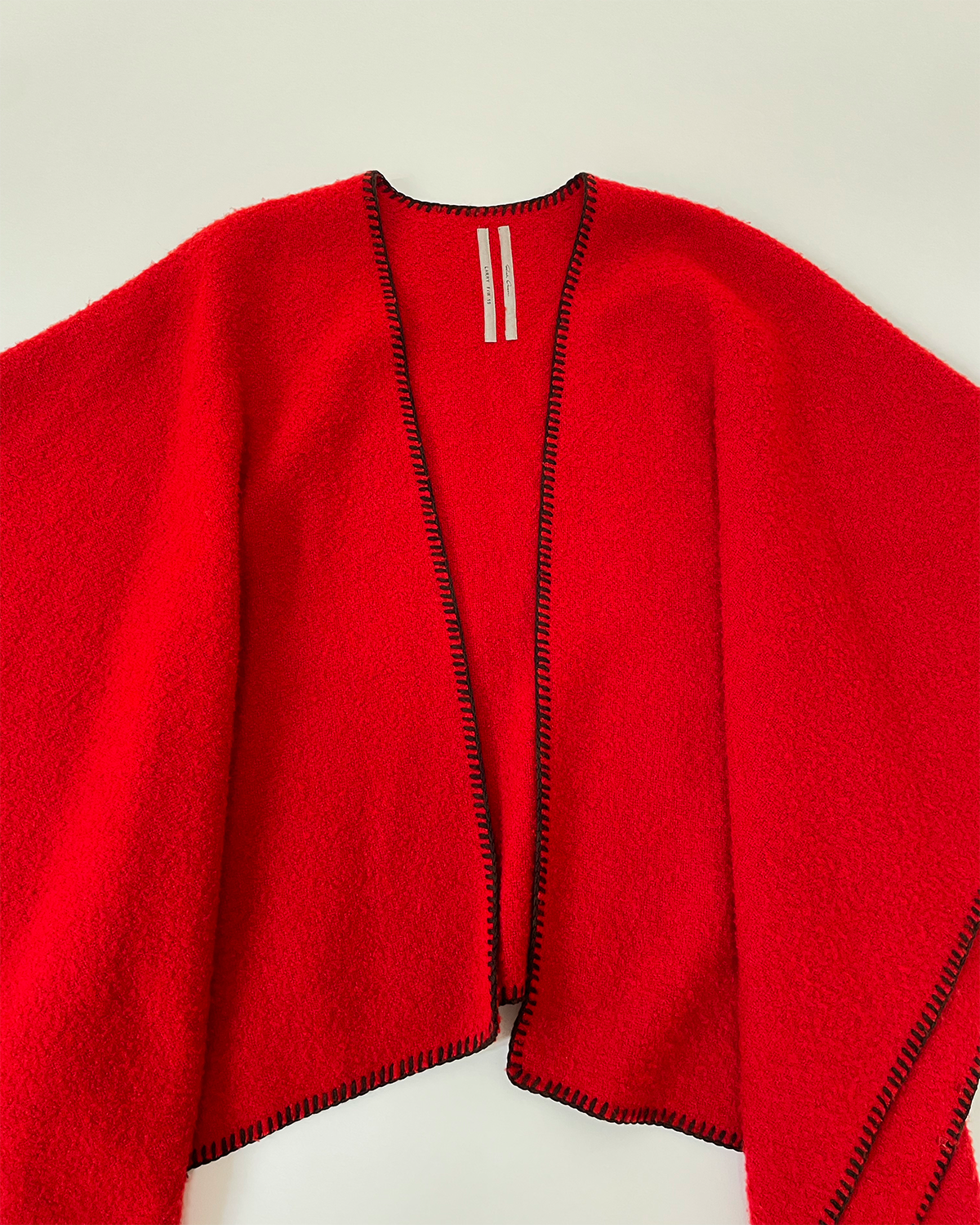 FW 19 Red Double Cape