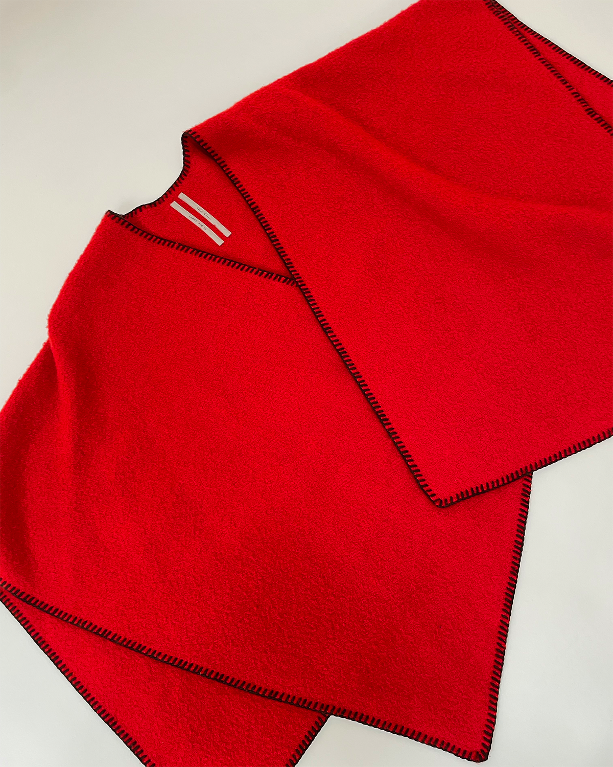 FW 19 Red Double Cape