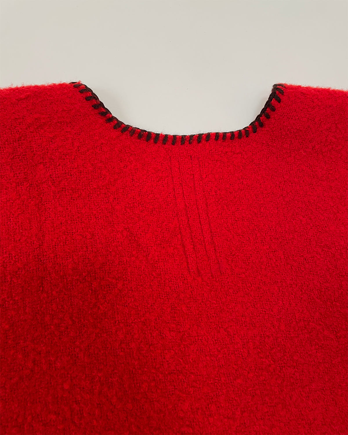 FW 19 Red Double Cape