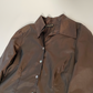 Brown Nylon Shirt