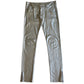 S/S 20 Silver Zipped Pants