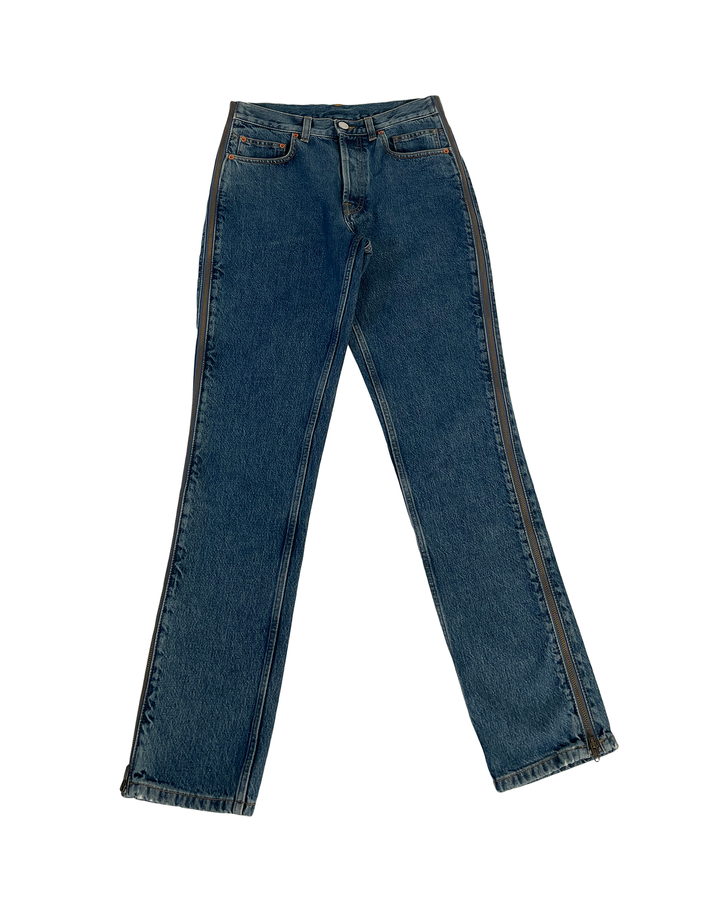 SS 20 Zipped Regular Jeans