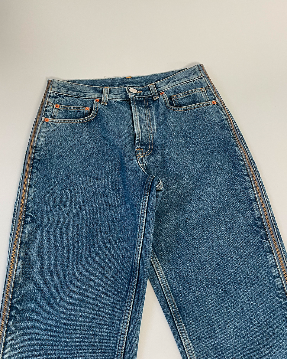 SS 20 Zipped Regular Jeans