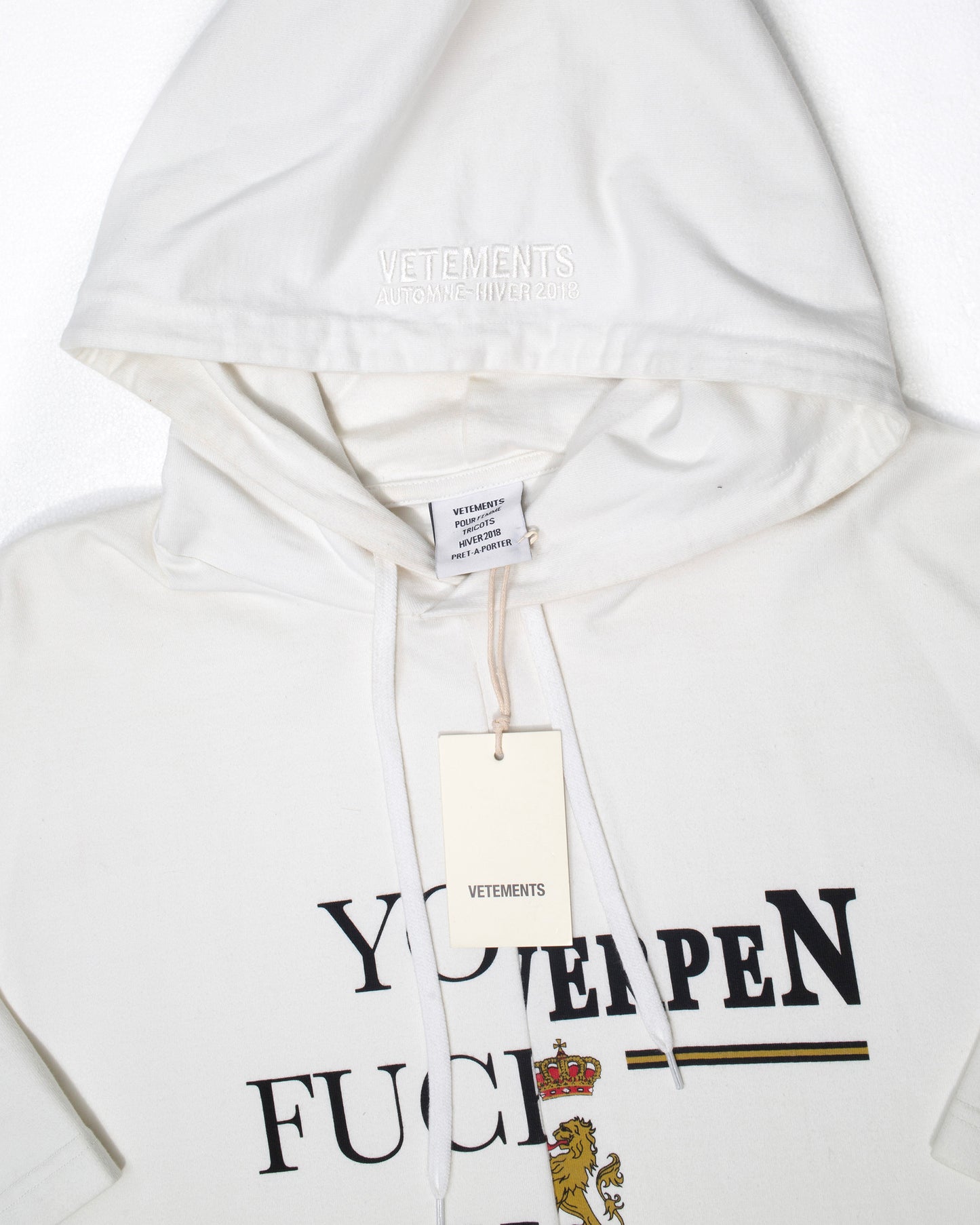 FW 18 Antwerpen Hooded Tee-shirt