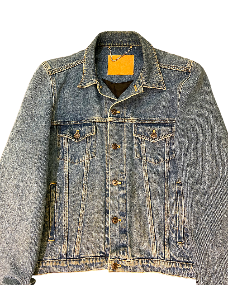 BALENCIAGA SS 17 Boxy Denim Jacket