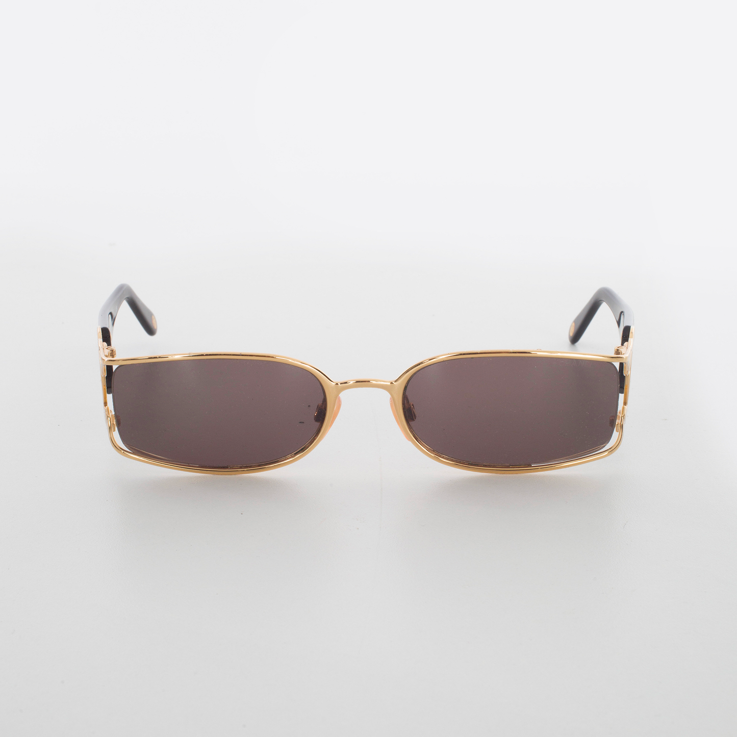 CHANEL CC Gold Logo Sunglasses – PARYSEYE