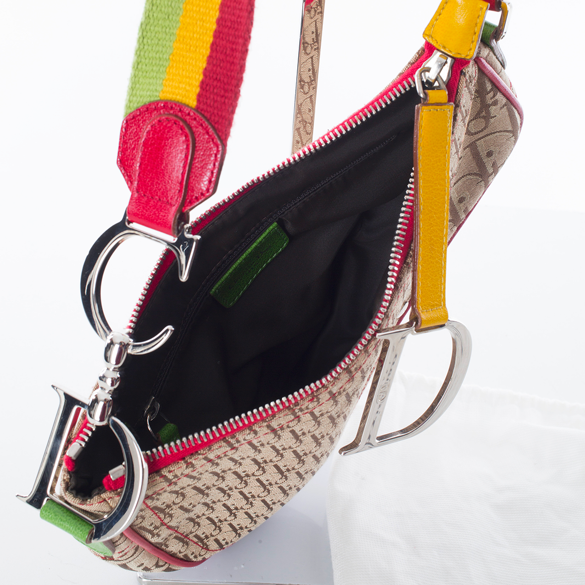 Monogram Rasta Saddle Bag